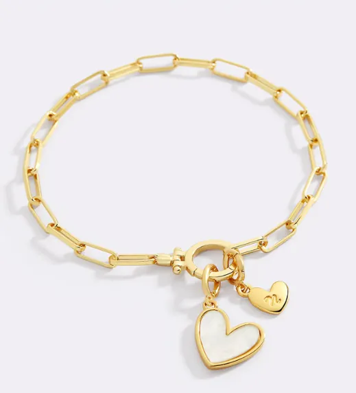 Heart Charm Bracelet